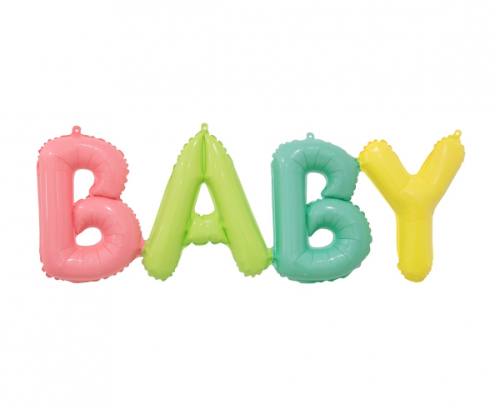 Folijas balons Baby, 85 cm Folijas balons Baby, 85 cm