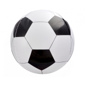 Воздушный шар из фольги 16 дюймов, сферическая форма, черно-белый