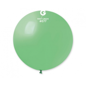 G30 balloon, pastel sphere, 0,80 m, mint green