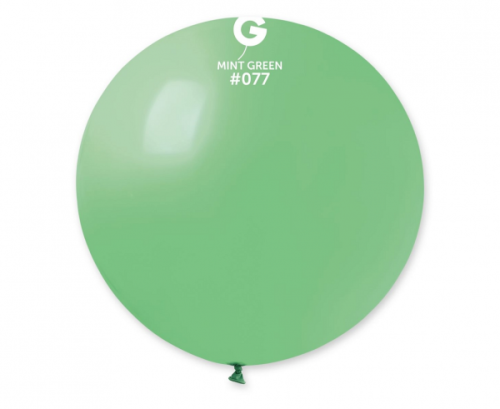 G30 balloon, pastel sphere, 0,80 m, mint green G30 balloon, pastel sphere, 0,80 m, mint green
