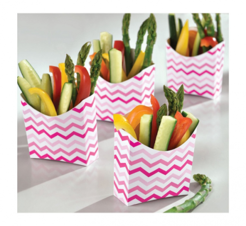 Decorative paper cups for snacks 