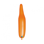 Воздушный шарик для лепки QL 321Q, оранжевая пастель / 100 шт.