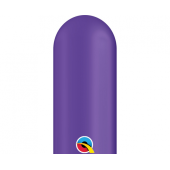Воздушный шарик для лепки QL 350, фиолетовая пастель / 100 шт.