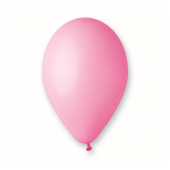 Balloon A80 pastel 9, pink, 100 pieces