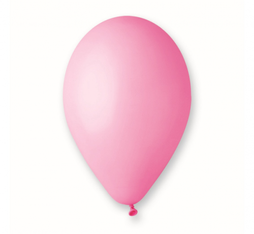 Balloon A80 pastel 9, pink, 100 pieces