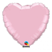 Balloon foil 36 inches QL HRT Heart pearl pink