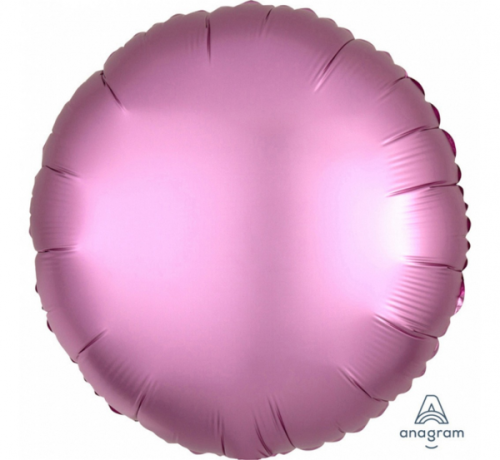 Balloon folic Sateen Lux S15, CiR light pink, 43 cm