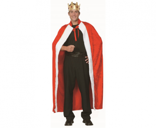 Costume for adults King (rope, crown), one size