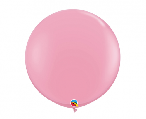 Balloon QL 36 inches, pastel light pink / 2 pcs.