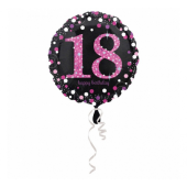 Баллон фолиевый 18 дюймов - Pink Celebration 18 дюймов