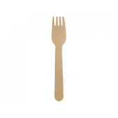 Eco-friendly collection - wooden fork, 1 pc.