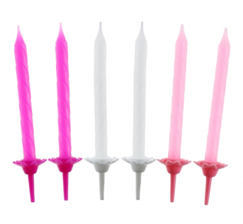 Birthday Candles 24/12, collection, pattern no 3 Birthday Candles 24/12, collection, pattern no 3