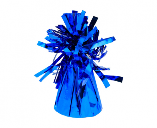 Balloon weight QL, blue foil / 1 pc. Balloon weight QL, blue foil / 1 pc.