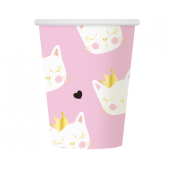 Paper cups Cat, 270 ml, 6 pcs.
