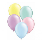 Balloons QL 5 inches, mix pearl / 100 pcs.