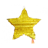 Zvaigzne Pinata, metālisks, izmērs 45x44x9 cm