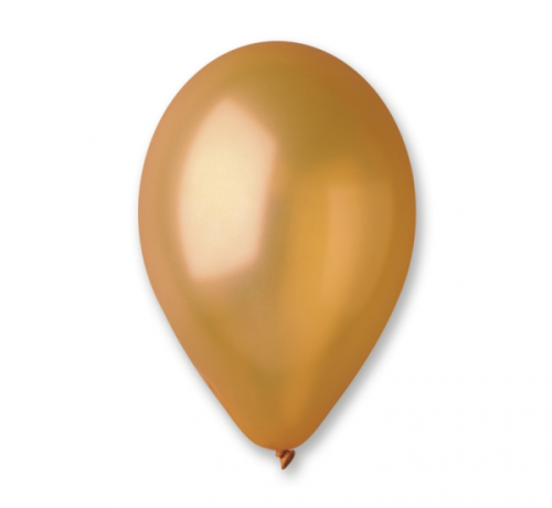 Balloon AM80 metal 8, gold, 100 pieces Balloon AM80 metal 8, gold, 100 pieces