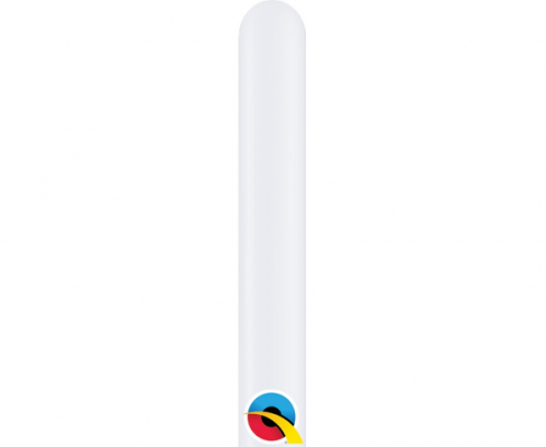 Modelling Balloon QL 160, pastel white / 100 pcs