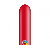 Modelling balloons QL 260, pastel dark red / 100 pcs.