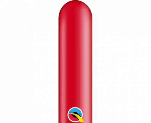 Modelling balloons QL 260, pastel dark red / 100 pcs.