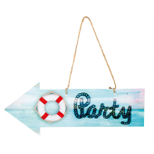 Sea decoration, direction size 16x40 cm