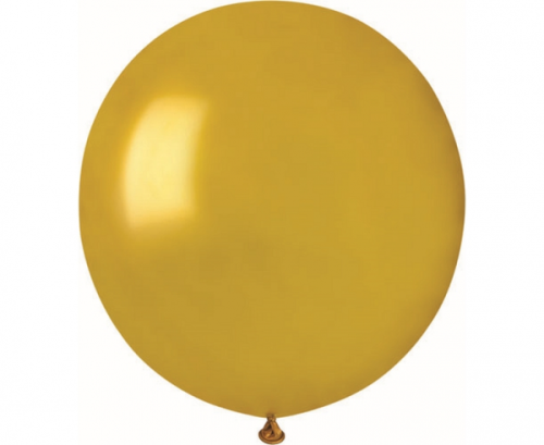 Balloons GM150 metal - gold, 50 pcs