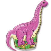 Динозавр  - 68*96 см розовый S