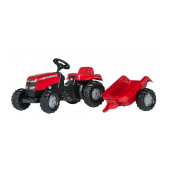 Педальный трактор Rolly KID MF с прицепом (2,5-5 лет ) 012305 Германия