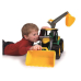 Traktors LENA MAXI ar kausu un iekrāvēju  107 cm L02080 (kastē)
