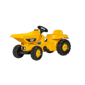 Bērnu pedāļu traktors rollyKid Dumper CAT  (2,5-5 gadiem) 024179 Vācija