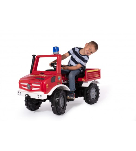 Машина большая пожарная на педалях rollyUnimog Fire (со светом) (3-8 лет) 038220 Машина большая пожарная на педалях rollyUnimog Fire (со светом) (3-8 лет) 038220