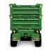 Прицеп для трактора rollyMulti Trailer John Deere (3 - 10 лет) 125043 Прицеп для трактора rollyMulti Trailer John Deere (3 - 10 лет) 125043