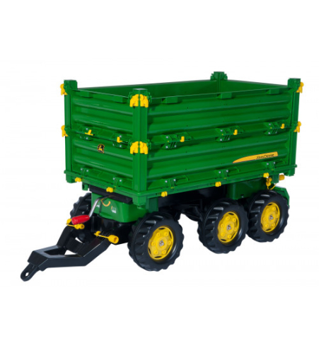 Прицеп для трактора rollyMulti Trailer John Deere (3 - 10 лет) 125043 Прицеп для трактора rollyMulti Trailer John Deere (3 - 10 лет) 125043