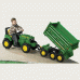 Прицеп для трактора rollyMulti Trailer John Deere (3 - 10 лет) 125043 Прицеп для трактора rollyMulti Trailer John Deere (3 - 10 лет) 125043
