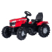 Traktors ar pedāļiem rollyFarmtrac MF (3 - 8 gadiem) 601158 Vācija