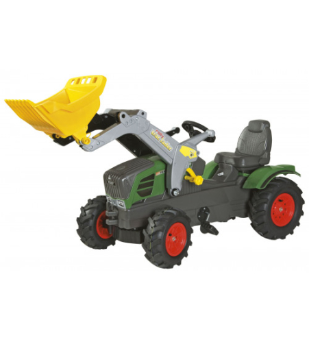 Трактор педальный rollyFarmtrac Fendt 211 Vario с ковшом и надувными колесами 611089  (3-8 лет) Германия