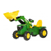 Трактор педальный с ковшом (надувн. колеса)  rollyFarmtrac  John Deere 6210R (3-8 лет) Германия 611002