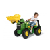 Трактор педальный rollyX-Trac Premium John Deere 8400R с ковшом 651047  (3 -10 лет) Германия