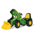 Трактор педальный rollyX-Trac Premium John Deere 8400R с ковшом 651047  (3 -10 лет) Германия