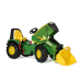 Трактор педальный rollyX-Trac Premium John Deere 8400R с ковшом, 2 скорости и тормоз  (3 - 10 лет) Германия 651078