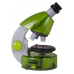 Mikroskops Bērniem ar Eksperimentālo Komplektu K50 Levenhuk LabZZ M101 Laima Krāsā 40x-640x 69059