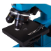 Mikroskops ar eksperimentālo komplektu K50 Levenhuk Rainbow 2L PLUS metāla korpuss debeszilā krāsā 69068