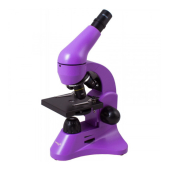 Микроскоп с экспериментальным комплектом K50 Levenhuk Rainbow 50L 40x - 800x фиолетовый 69072
