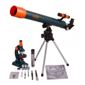 Mikroskops & Teleskops bērniem ar eksperimentālo komplektu LabZZ MT2 Plus 69299