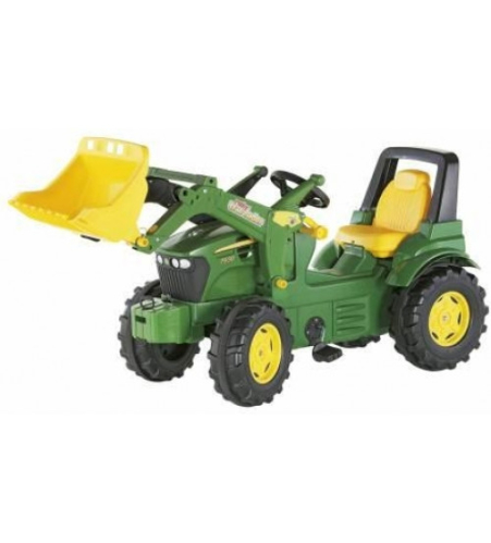 Трактор педальный  rollyFarmtrac John Deere 7930 с съемным ковшом 710027 (3 - 8 лет) Германия