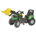 Трактор педальный  rollyFarmtrac Deutz Agrotron 7250 TTV с съемным ковшом 710034 (3 - 8 лет) Германия