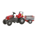 Traktors ar pedāļiem ar piekabi rollyFarmtrac Junior RT 800261 (3-8 gadiem) Vācija