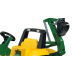Педальный трактор с двумя ковшами rollyJunior John Deere (3-8 лет) 811076