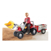 Traktors ar pedāļiem ar piekabi un kausi rollyFarmtrac Junior RT 811397 (3-8 gadiem) Vācija