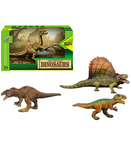 Динозавр фигурка пластик около 20 cm разные 523814